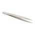 Value Collection 10400C-SA Precision Tweezer: 0C-SA, Stainless Steel, Short & Flat Tip, 3-1/2" OAL