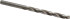 Cleveland C11657 Jobber Length Drill Bit: #3, 135 °, High Speed Steel