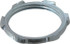 Cooper Crouse-Hinds 14 Conduit Locknut: For Rigid & Intermediate (IMC), Steel, 1-1/4" Trade Size