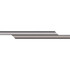 Micro 100 RSM-060-2 Tool Bit Blank: 6 mm Wide, 57 mm OAL, Solid Carbide, Split End