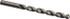 Cleveland C03108 Jobber Length Drill Bit: Letter O, 118 °, High Speed Steel