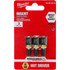 Milwaukee Tool 49-66-4513 Power & Impact Screwdriver Bit Sets; Bit Type: Impact Nut Driver ; Point Type: Hex ; Drive Size: 5/16 ; Overall Length (Inch): 1-3/8 ; Hex Size Range (Inch): 1/4 ; Blade Width: 1/4