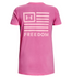 Under Armour 1370819659XS Women's UA Freedom Banner T-Shirt