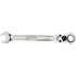 Williams JHW1208MRCF Combination Wrenches; Size (mm): 8 ; Type: Reversible Ratcheting Combination Wrench ; Finish: Polished Chrome ; Head Type: Combination; Flexible ; Box End Type: 12-Point ; Handle Type: Straight