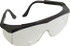 MCR Safety SS010 Safety Glass: Uncoated, Polycarbonate, Clear Lenses, Full-Framed, UV Protection