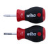 Wiha 31190 Screwdriver Sets; Screwdriver Types Included: Slotted; Phillips ; Container Type: None ; Number Of Pieces: 2
