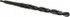 Precision Twist Drill 5999807 Taper Shank Drill Bit: 0.5625" Dia, 1MT, 118 °, High Speed Steel