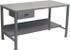 Jamco UM360 Stationary Heavy-Duty Workbench with Drawer: Steel, Gray