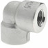 Value Collection LD90FF 8-NPT-30 Pipe 90 ° Elbow: 1/4" Fitting, 304 & 304L Stainless Steel