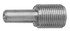 GF Gage H0250283BNK 1/4-28 Thread, Steel, Screw Thread Insert (STI) Class 3B, Plug Thread Insert No Go Gage