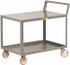 Little Giant. LGK-1832-5PY Shelf Utility Cart: Steel, Gray