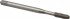 Balax 11325-010 Thread Forming Tap: #6-32 UNC, 2/2B Class of Fit, Bottoming, Cobalt, Bright Finish