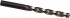 Guhring 9005490007000 Jobber Length Drill Bit: 0.7 mm Dia, 130 °, High Speed Steel