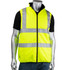 Bisley 332M0330H-YEL/2 Jackets & Coats; Garment Style: Vest ; Size: 2X-Large ; Garment Type: Waterproof ; Gender: Men ; Material: Polyester ; Closure Type: Zipper