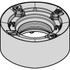 Widia 5520353 Milling Insert: RNGJ10T3M0SMM, WS30PM, Carbide