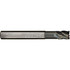 SC Tool 20526 Corner Radius End Mill: 1/2" Dia, 5/8" LOC, 0.015" Radius, 5 Flutes, Solid Carbide