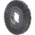 Osborn 0002231200 Wheel Brush:  10" Wheel Dia,  1" Face Width,  Crimped