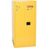 Eagle 2610X Standard Cabinet: Self-Closing, 1 Shelf, Yellow