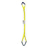 Lift America S151026 Eye & Eye Sling: 1" Wide, 3' Long, 3,200 lb Vertical, 2,560 lb Choker, 6,400 lb Basket, Polyester