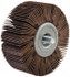 Merit Abrasives 08834134024 Mounted Flap Wheel: 1" Face Width, 120 Grit, Aluminum Oxide