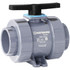 Hayward Flow Control TBH2400A0TV0000 Manual Ball Valve: 4" Pipe, Full Port