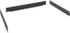 Tennsco SB-3048MGY Side & Back Rail Kit: for Workstations, Steel