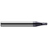 Harvey Tool 24606-C3 Ball End Mill: 0.006" Dia, 0.009" LOC, 4 Flute, Solid Carbide