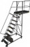 Ballymore CL-13-42-G Steel Rolling Ladder: 13 Step