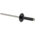 Au-Ve-Co Products 23861 Open End Blind Rivet: Large Flange Head, Aluminum Body, Stainless Steel Mandrel