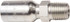 Parker 10156-8-6 Hydraulic Hose Male Taper Pipe Rigid Straight Fitting: 0.5" ID, 8 mm, 1/2-14, 10,000 psi