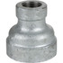 USA Industrials ZUSA-PF-20917 Galvanized Pipe Fittings; Fitting Type: Reducing Coupling ; Fitting Size: 1 x 1/2 ; Material: Galvanized Iron ; Fitting Shape: Straight ; Thread Standard: NPT ; Liquid and Gas Pressure Rating (psi): 300