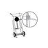 Valley Craft F81625A0P Drum & Tank Handling Equipment; Load Capacity (Lb. - 3 Decimals): 1000.000 ; Equipment Type: Drum Hand Truck ; Overall Width: 25 ; Overall Height: 52in ; Overall Depth: 18in