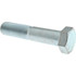 MSC MSC-30170-5 Hex Head Cap Screw: 1-8 x 5", Grade 5 Steel, Zinc-Plated