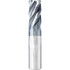 Supermill TC5F500V-030 Corner Radius End Mill: 1/2" Dia, 1" LOC, 0.03" Radius, 5 Flutes, Solid Carbide