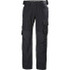 Helly Hansen 77468_990-36/32 Work Pants: General Purpose, Cotton & Polyester, Black, 36" Waist, 32" Inseam Length