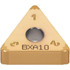 Tungaloy 6795177 Turning Inserts; Insert Style: TNGG ; Insert Size Code: 332 ; Insert Shape: Triangle ; Included Angle: 60degree ; Inscribed Circle (Decimal Inch): 0.3750 ; Corner Radius (Decimal Inch): 0.0315