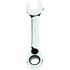 Williams JHW1214RCS Combination Wrenches; Size (Inch): 7/16 ; Type: Reversible Ratcheting Combination Wrench ; Finish: Polished Chrome ; Head Type: Combination ; Box End Type: 12-Point ; Handle Type: Stubby