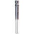 GWS 310989 Corner Radius End Mill: 5/8" Dia, 3/4" LOC, 0.06" Radius, 4 Flutes, Solid Carbide