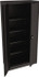 Tennsco 1870RH-BK Locking Storage Cabinet: 36" Wide, 18" Deep, 78" High