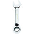 Williams JHW1216RCS Combination Wrenches; Size (Inch): 1/2 ; Type: Reversible Ratcheting Combination Wrench ; Finish: Polished Chrome ; Head Type: Combination ; Box End Type: 12-Point ; Handle Type: Stubby