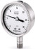 Ashcroft 95084XLL Pressure Gauge: 2-1/2" Dial, 1/4" Thread, Lower Mount