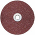 3M 7000148154 Fiber Disc:  5" Disc Dia, 5/8-11 Hole, Threaded Arbor Hole, 36 Grit, Ceramic