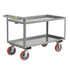 Little Giant. GL-2448-8PYBK Shelf Utility Cart: Steel, Gray