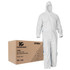 KleenGuard 37584 Disposable Coveralls: Size 5X-Large, SMS, Zipper Closure