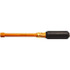 Klein Tools 646-1/2-INS Nut Driver: 1/2" Drive, Hollow Shaft, Cushion Grip Handle, 10-5/16" OAL