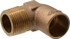 NIBCO B070150 Cast Copper Pipe 90 ° Elbow: 3/4" Fitting, C x M, Pressure Fitting
