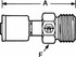 Eaton 75708E-W08 Hydraulic Hose Bumped Tube O-Ring Rigid: 3/4-16