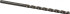 Precision Twist Drill 5999013 Taper Length Drill Bit: 0.2656" Dia, 118 °