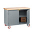 Little Giant. WTC12D30726PYBK Mobile Work Benches; Bench Type: Mobile Workbench Cabinet ; Edge Type: Straight ; Depth (Inch): 30 ; Leg Style: Fixed ; Load Capacity (Lb. - 3 Decimals): 3000 ; Color: Gray