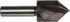 Union Butterfield 6005644 Countersink: 1-1/4" Head Dia, 82 &deg; Included Angle, 1 Flute, High Speed Steel, Right Hand Cut